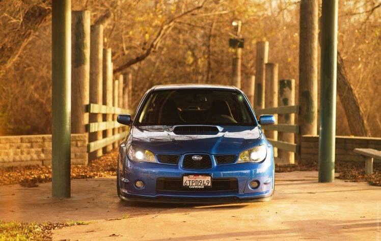 Subaru, Car, Blue Cars HD Wallpaper Desktop Background