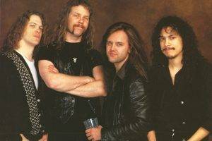 Metallica, Lars Ulrich, James Hetfield, Long Hair, Dark Hair, Heavy Metal, Thrash Metal, Beards, Black, Leather, Jeans, Kirk Hammett, Jason Newsted, Metal Music