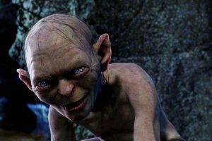Gollum, The Lord Of The Rings, Middle earth, Blue Eyes
