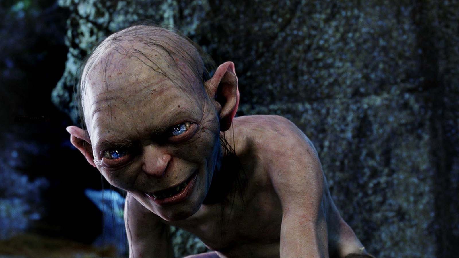 Gollum, The Lord Of The Rings, Middle earth, Blue Eyes Wallpaper