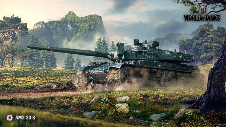 tank, AMX 30B, Video Games HD Wallpaper Desktop Background
