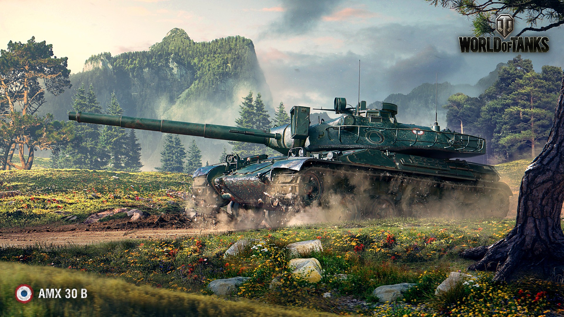 tank, AMX 30B, Video Games Wallpaper