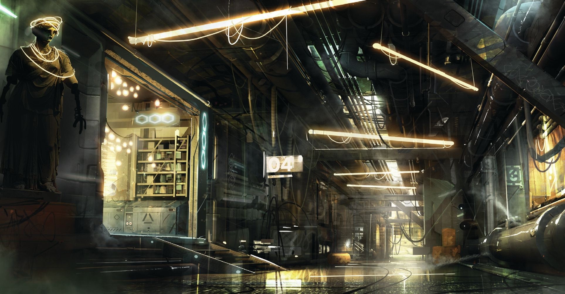 Deus Ex, Cyberpunk, Science Fiction, Futuristic, Video Games, Deus Ex: Mankind Divided Wallpaper