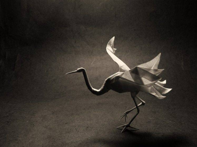 origami, Animals, Birds HD Wallpaper Desktop Background