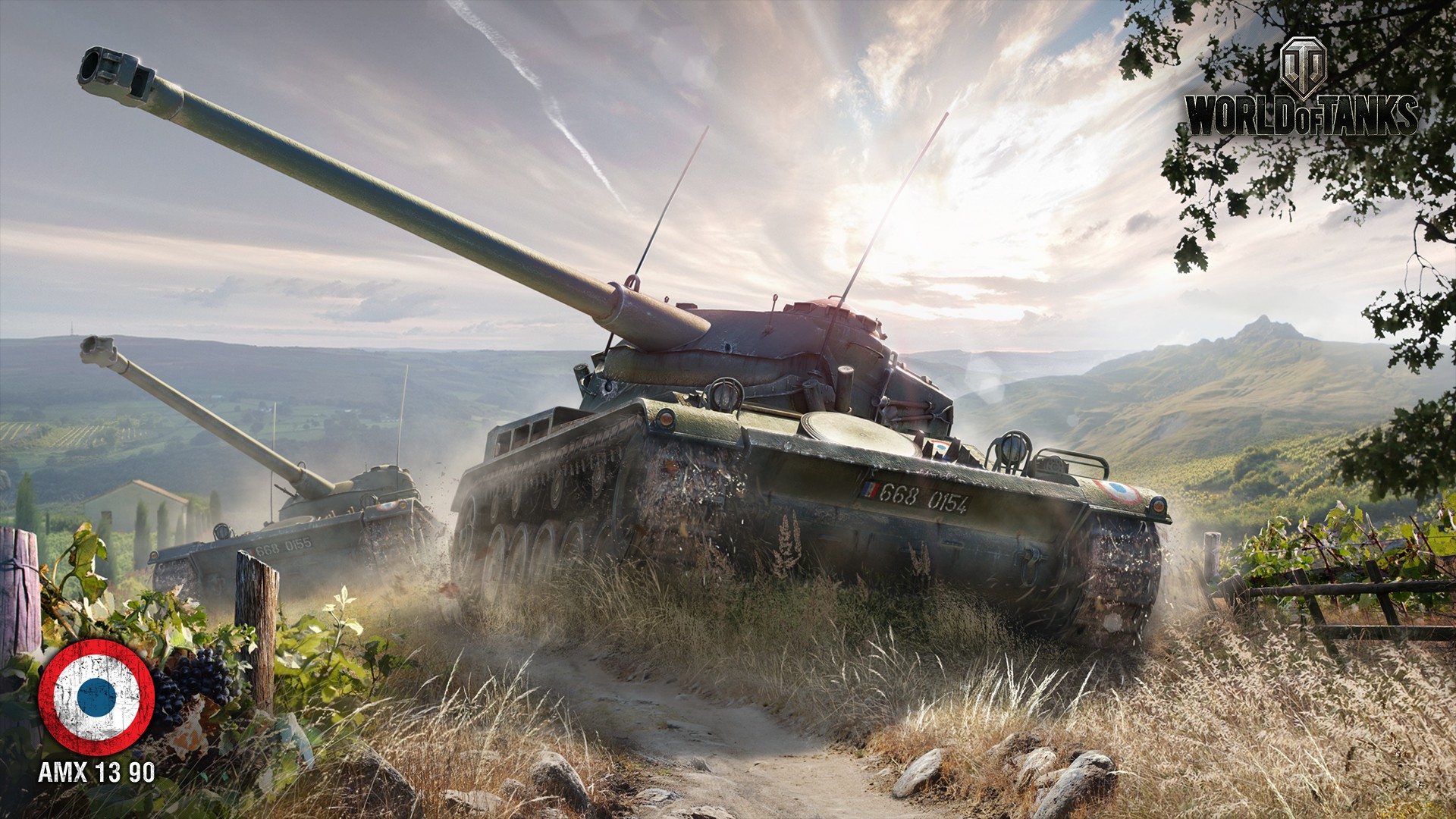 World Of Tanks, Wargaming, Video Games, AMX 13 90 Wallpaper