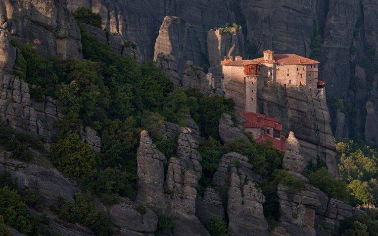 nature, Landscape, Greece, Rock HD Wallpaper Desktop Background