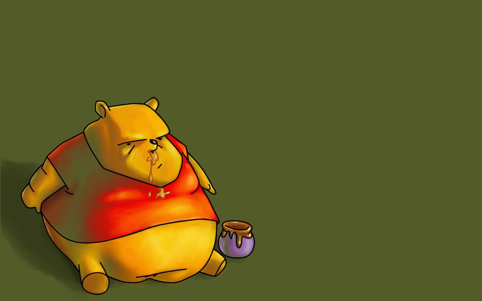 Winnie The Pooh, Humor Wallpaper