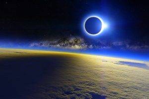 solar Eclipse, Space, Atmosphere