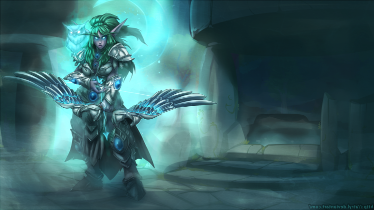 heroes Of The Storm, Tyrande, World Of Warcraft: Wrath Of The Lich King HD Wallpaper Desktop Background