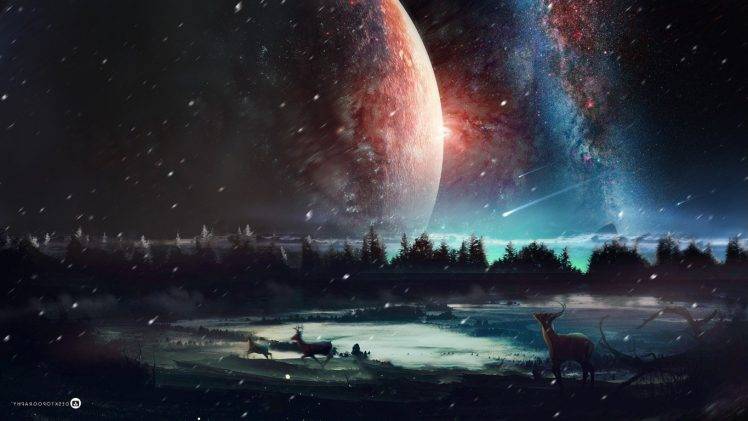 universe, Planet HD Wallpaper Desktop Background