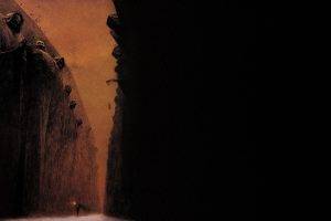 Zdzisław Beksiński, Painting, Dark, Creepy, Fantasy Art, Classic Art