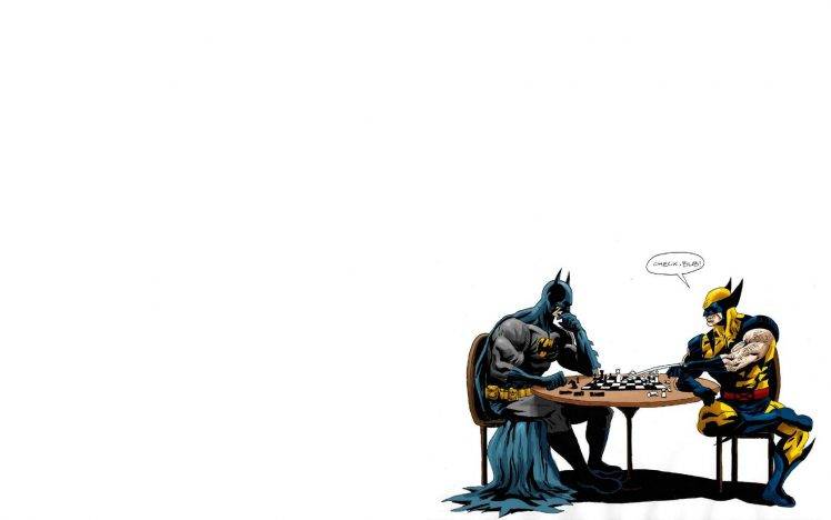Wolverine, Batman HD Wallpaper Desktop Background