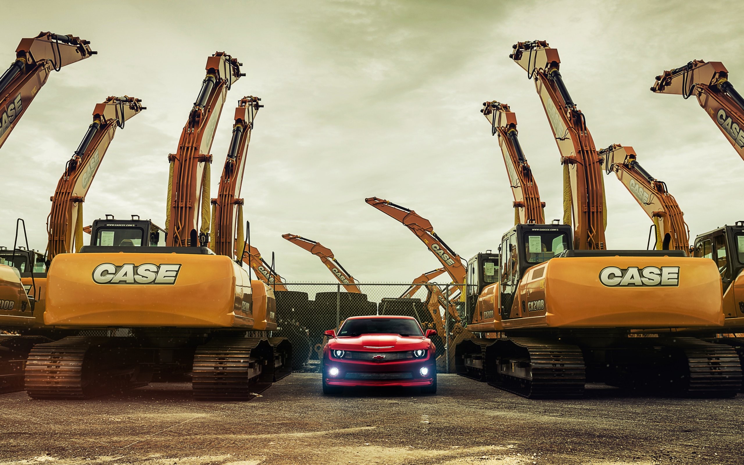 Chevrolet, Chevrolet Camaro, Excavators, Chevy, Car Wallpaper