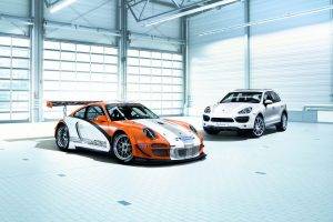 car, Porsche, Porsche 911 GT3, Porsche Cayenne