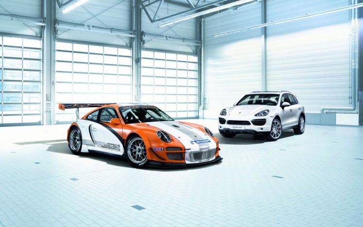 car, Porsche, Porsche 911 GT3, Porsche Cayenne HD Wallpaper Desktop Background