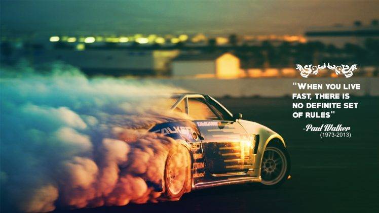 Paul Walker, Race Cars HD Wallpaper Desktop Background