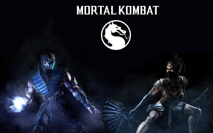 Sub Zero, Kitana, Mortal Kombat X, Mortal Kombat, Dragon, Mist, Video Games HD Wallpaper Desktop Background