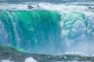 water, Rapids, Waterfall, Canada, Green, White, Nature, River, Landscape