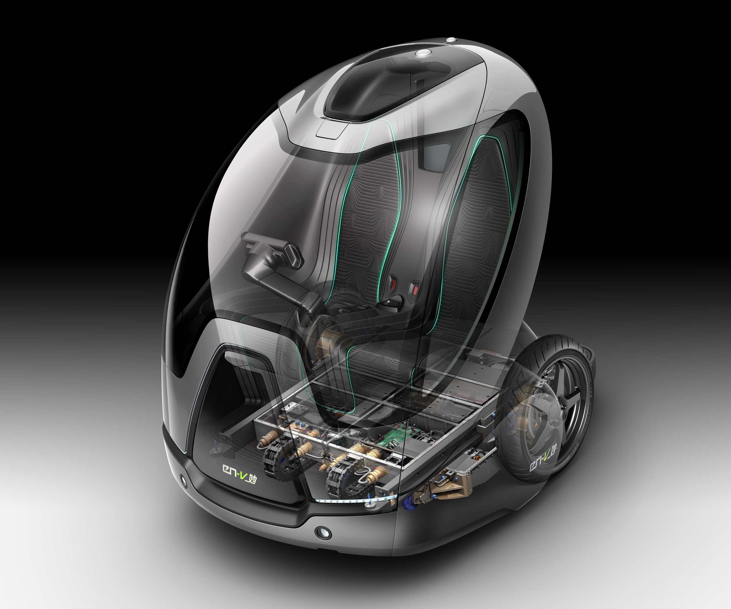 vehicle, Digital Art, Render, CGI, Cockpit, Wheels, Engines, Electric Cars, Concept Cars Wallpaper