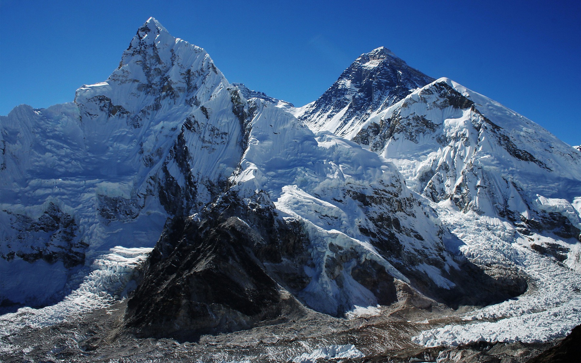 mountain, Landscape, Nature, Snow Wallpaper