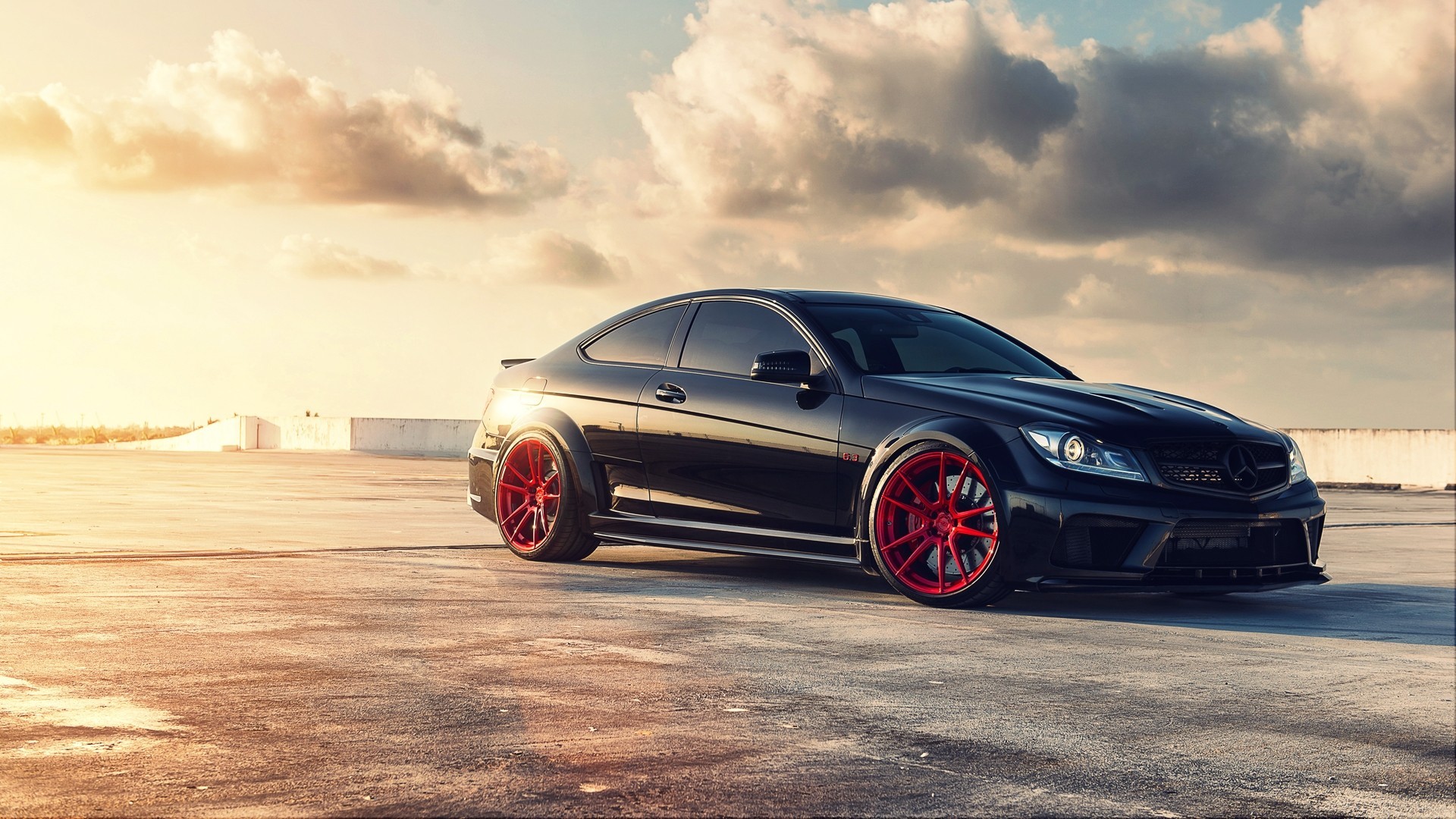 Mercedes Benz, Car, Rims, C63 AMG Wallpaper