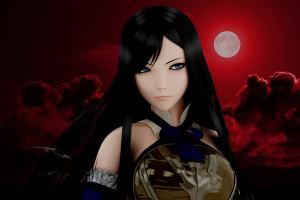 Castlevania: Order Of Ecclesia, Shanoa (Castlevania), Moon, Video Game Girls, Digital Art, Castlevania