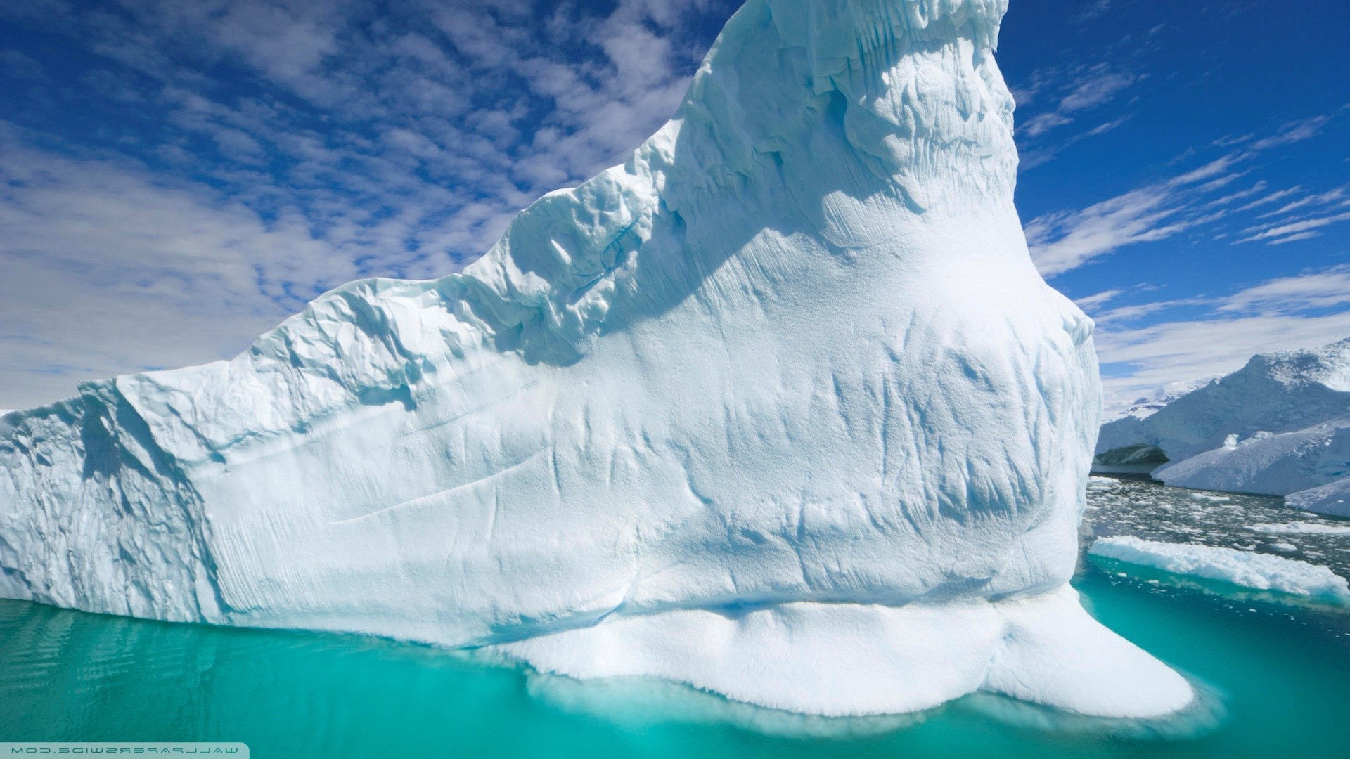 ice, Iceberg, Nature, Landscape Wallpaper