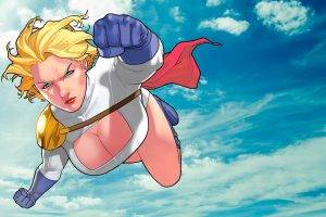 DC Comics, Power Girl, Flying