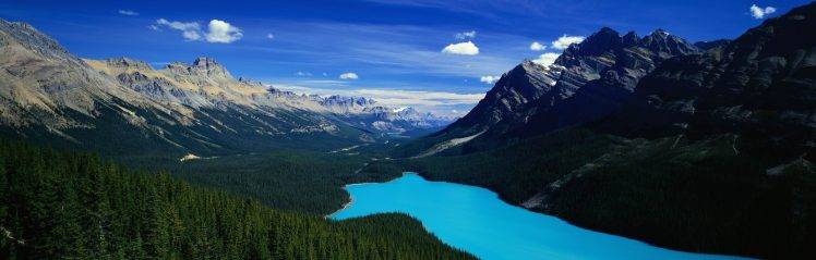 nature, Lake, Forest, Mountain, Landscape HD Wallpaper Desktop Background