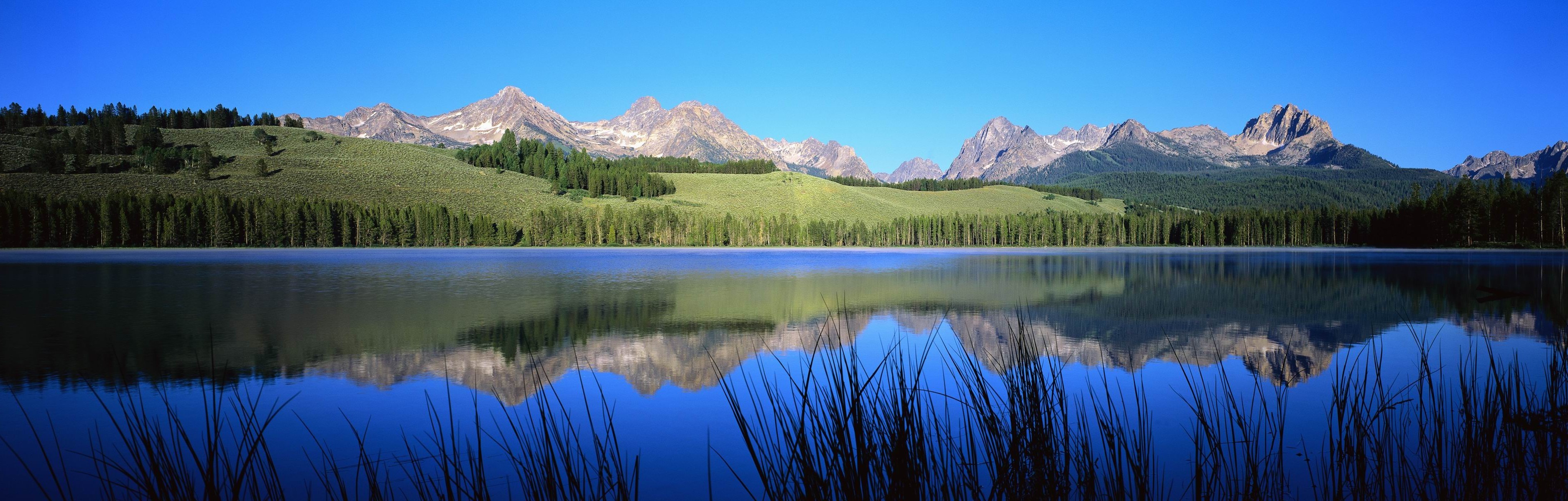 nature, Landscape, Reflection, Lake, Mountain, Trees Wallpaper