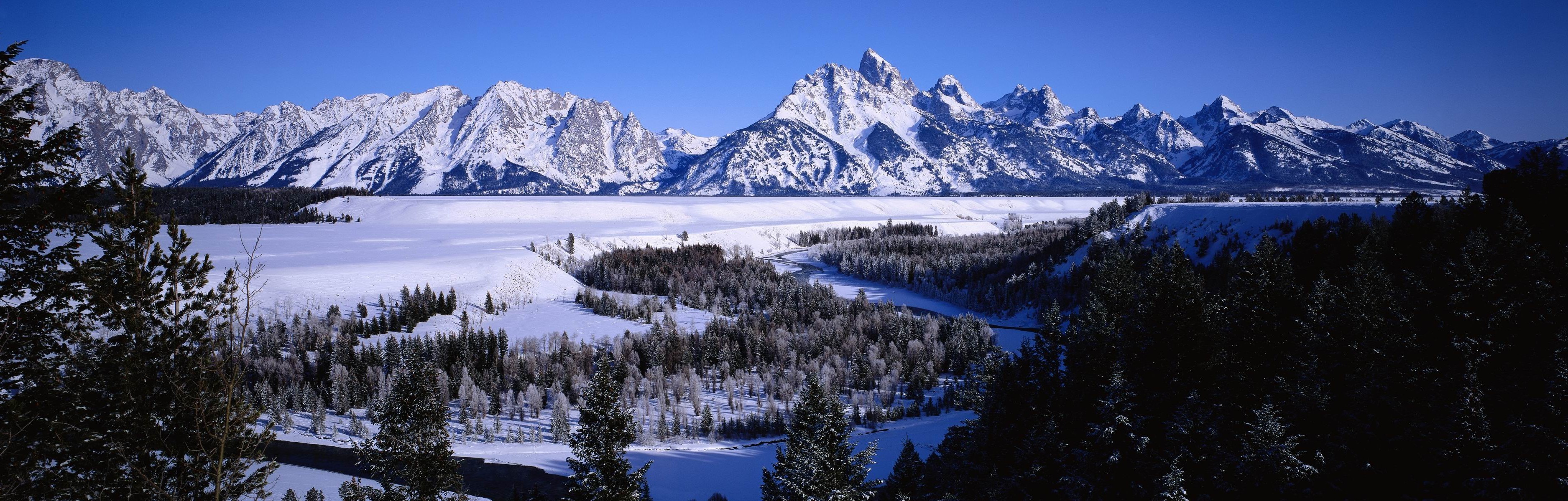 nature, Landscape, Snow, Mountain Wallpaper