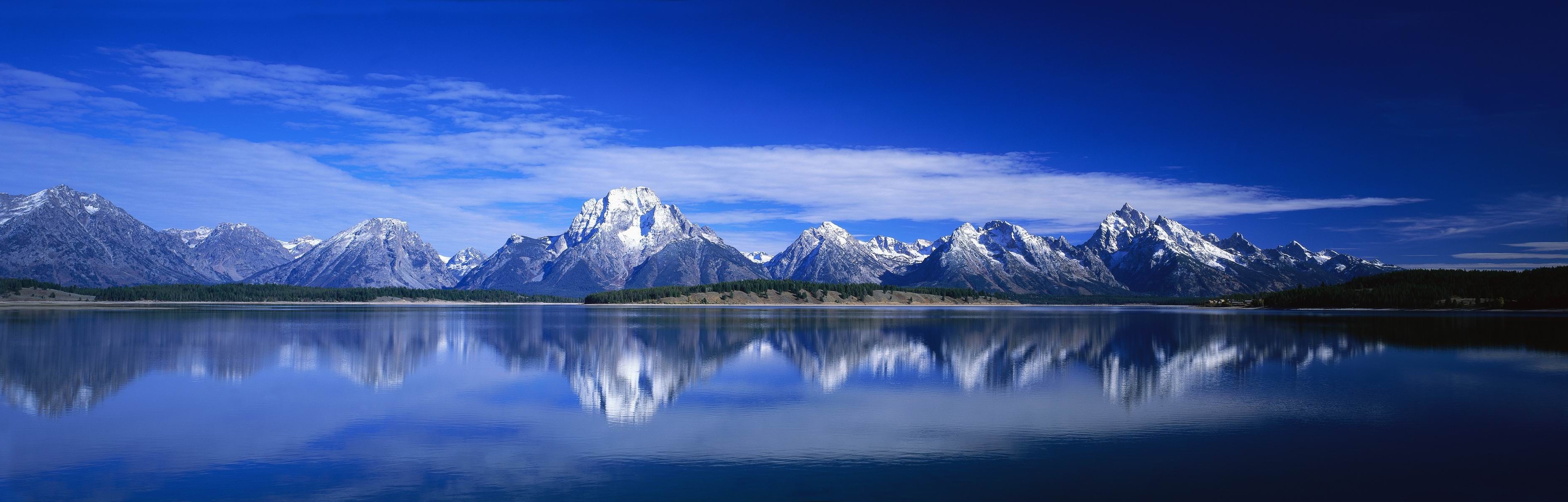 landscape, Lake, Mountain, Reflection Wallpaper