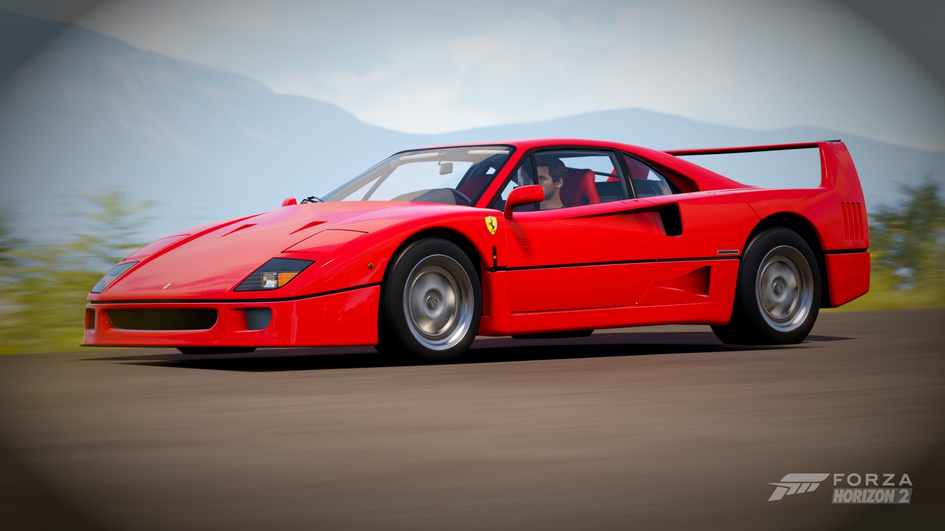 Ferrari, Car, Forza Horizon 2, Ferrari F40, F40, Red Cars Wallpapers HD