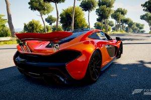 McLaren P1, Car, Forza Horizon 2, Forza, Hypercar, Red Cars