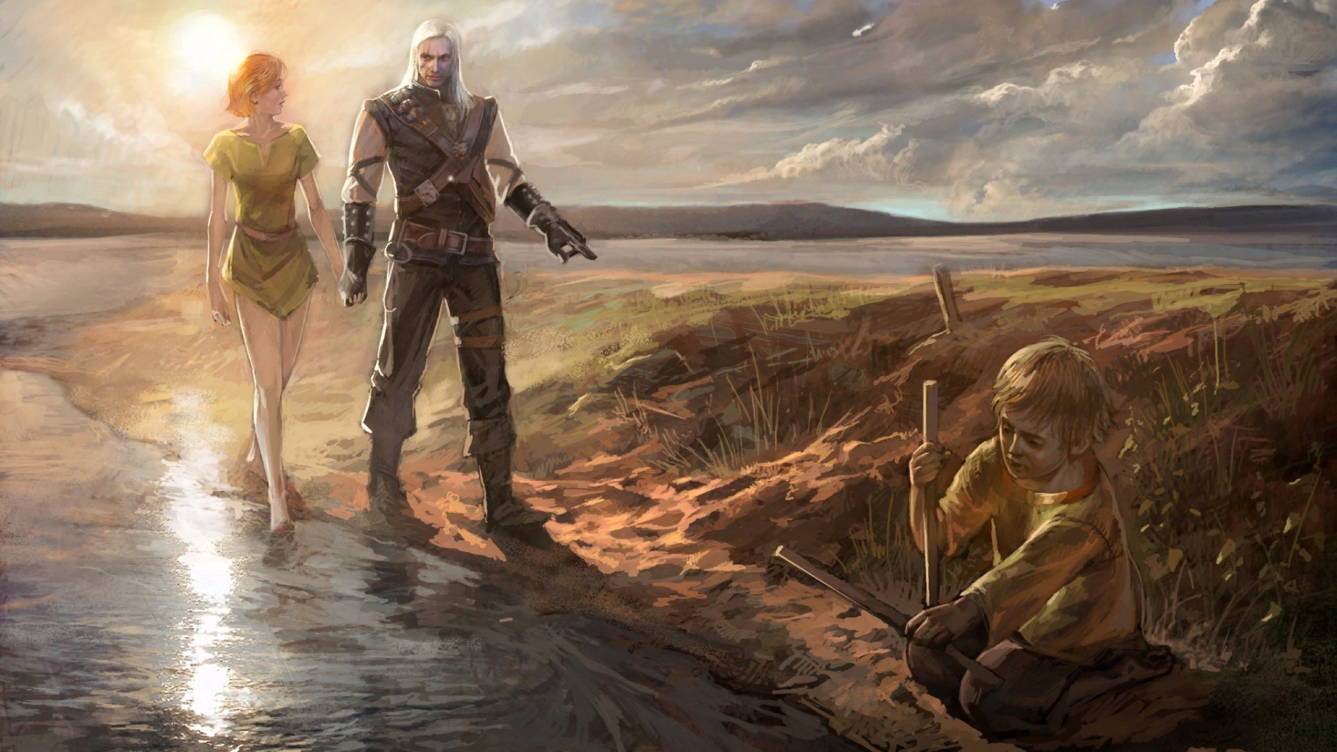 The Witcher, Video Games, Geralt Of Rivia Wallpaper