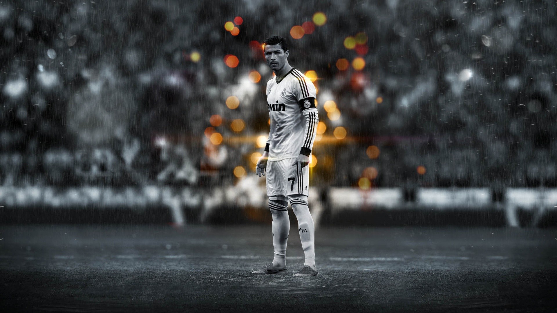 Cristiano Ronaldo, Selective Coloring Wallpapers HD ...