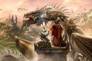 Dragon Eternity, Video Games, Fantasy Art, Dragon