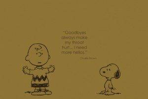 Snoopy, Charlie Brown, Quote