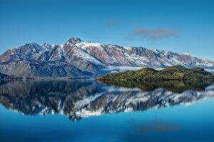 landscape, Nature, Lake, Reflection, Mountain