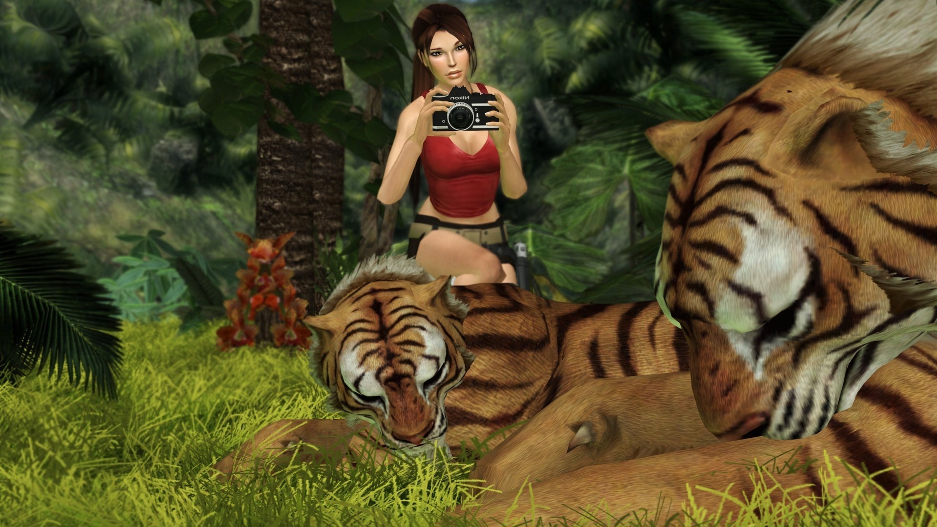 women, Tomb Raider, Lara Croft Wallpaper