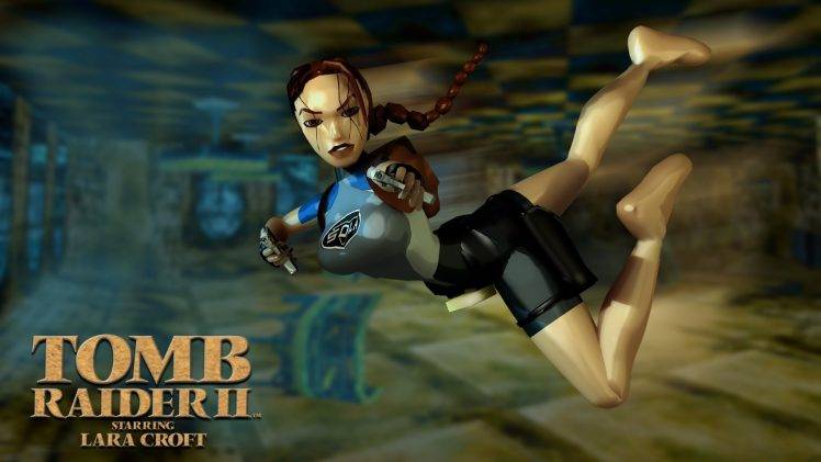 women, Tomb Raider, Lara Croft, Tomb Raider II: Starring Lara Croft HD Wallpaper Desktop Background