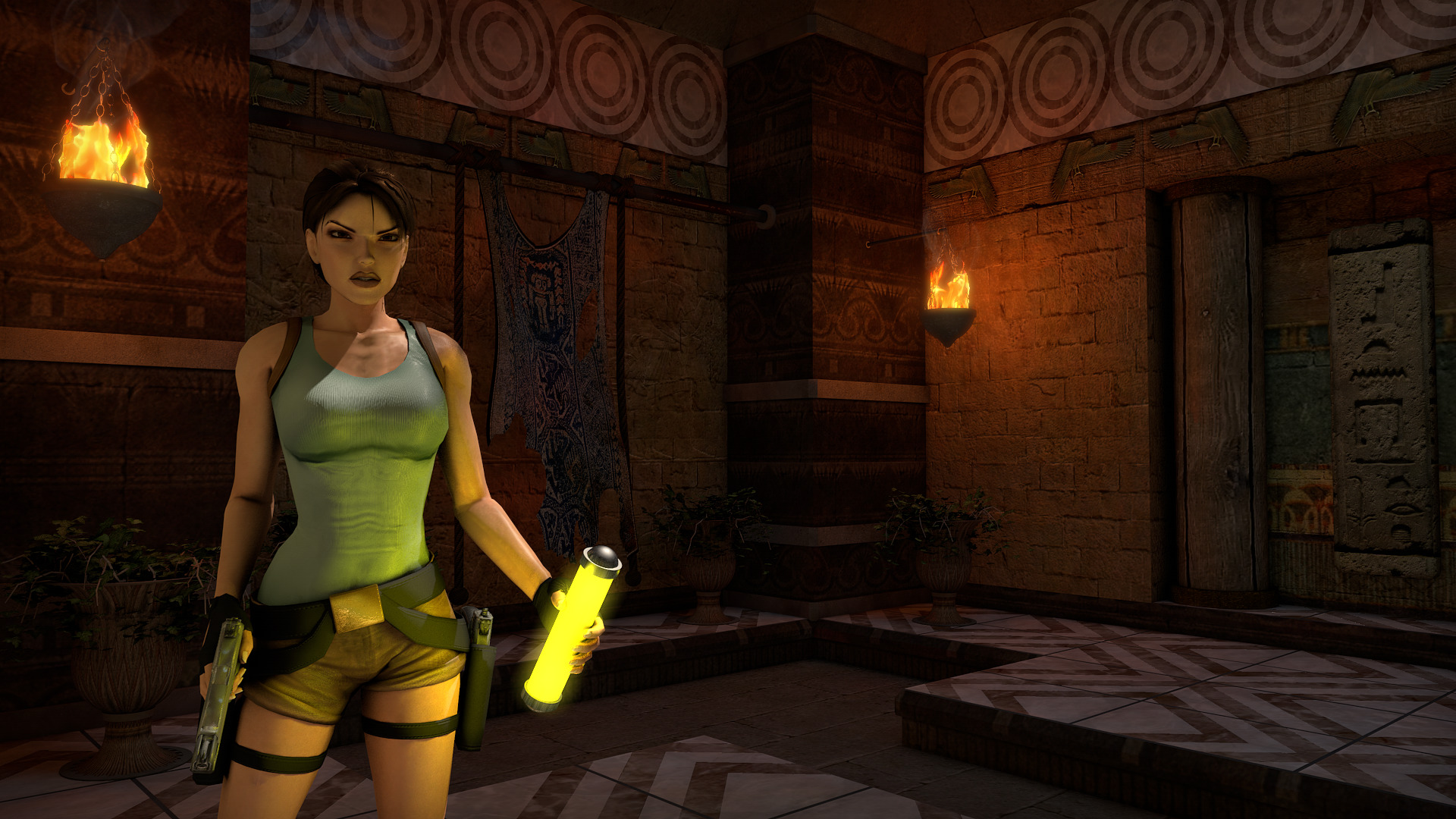 women, Tomb Raider, Lara Croft, Lara Croft And The Temple Of Osiris Wallpaper