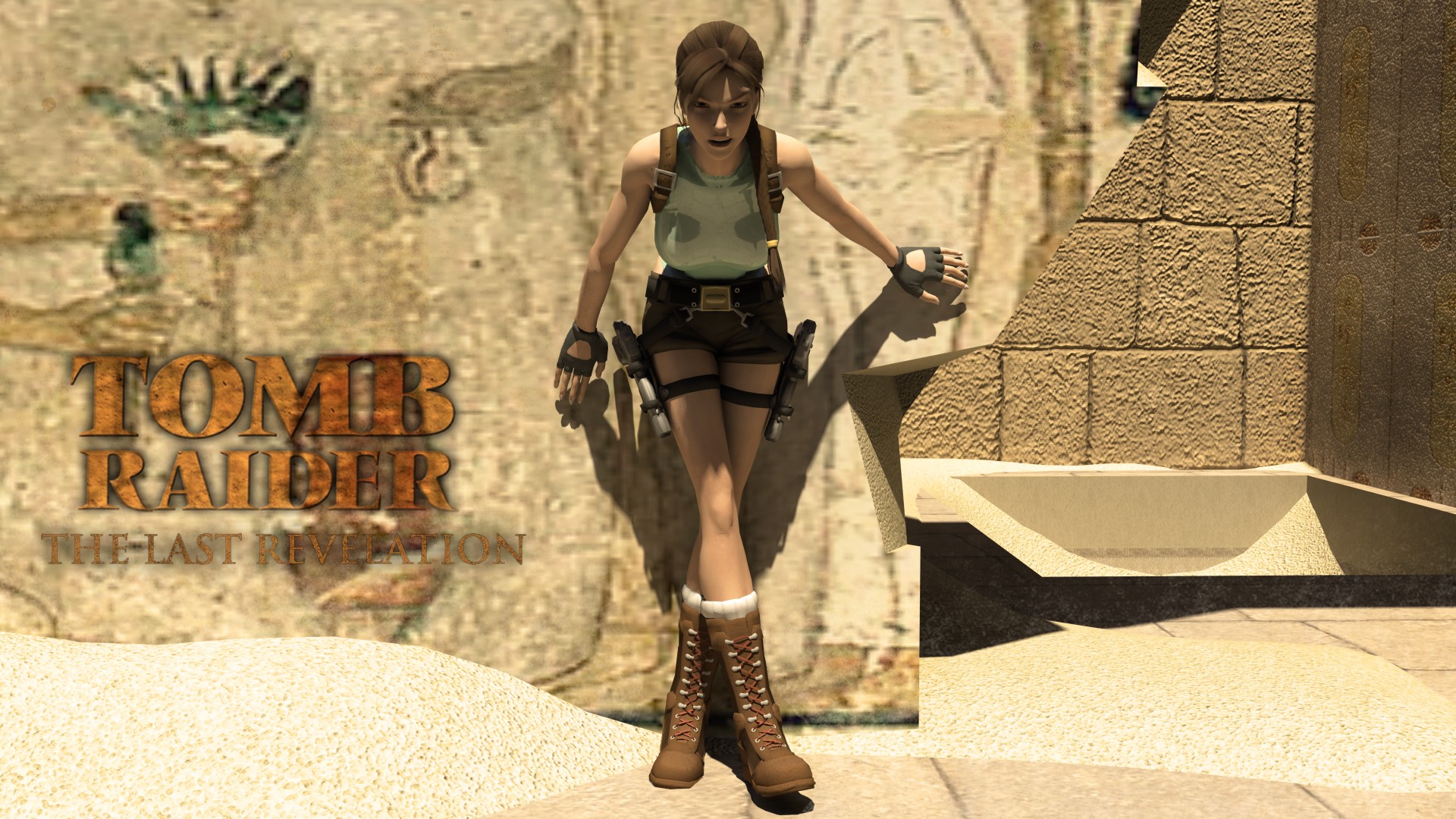 women, Tomb Raider, Lara Croft, Tomb Raider IV: The Last Revelation Wallpaper