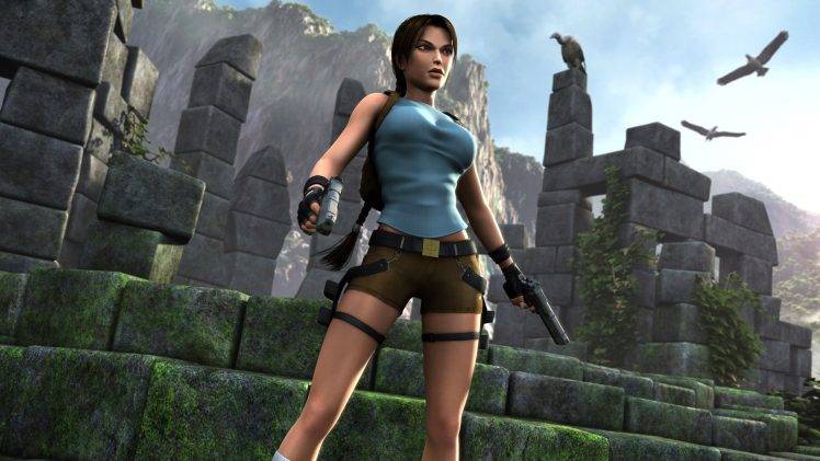 women, Tomb Raider, Lara Croft, Tomb Raider: Legend HD Wallpaper Desktop Background