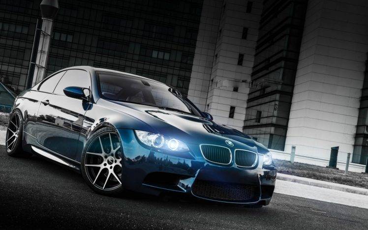 BMW, BMW E92 M3, Car, Blue Cars, Blue HD Wallpaper Desktop Background