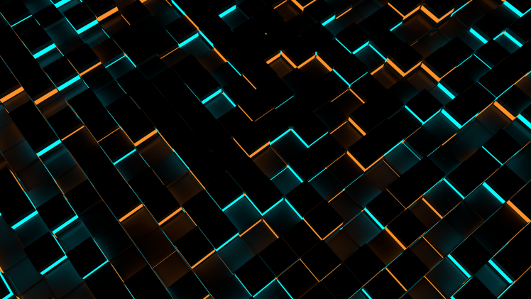 Cinema 4D, Cube, 3D, Abstract Wallpapers HD / Desktop and Mobile Backgrounds