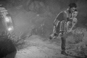 video Games, The Last Of Us, Monochrome