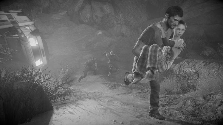 video Games, The Last Of Us, Monochrome HD Wallpaper Desktop Background