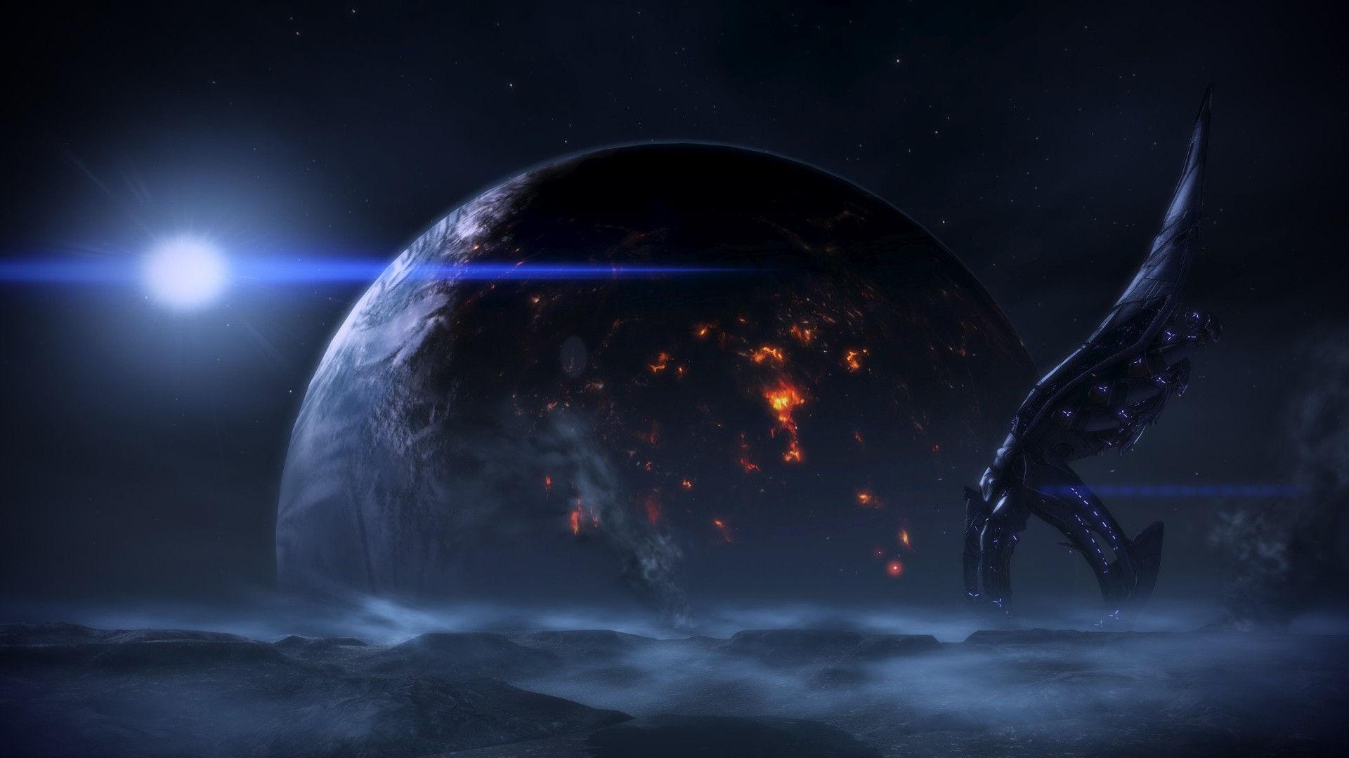 Mass Effect, Reapers Wallpaper