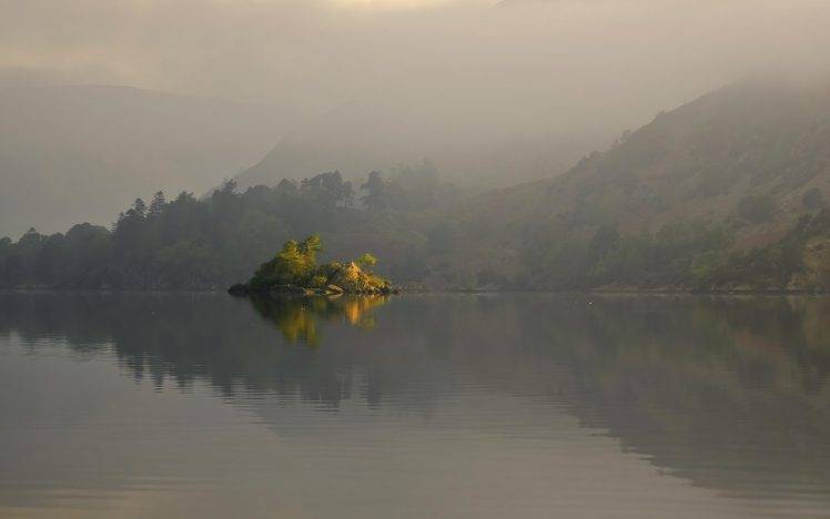 nature, Landscape, Lake, Mist HD Wallpaper Desktop Background